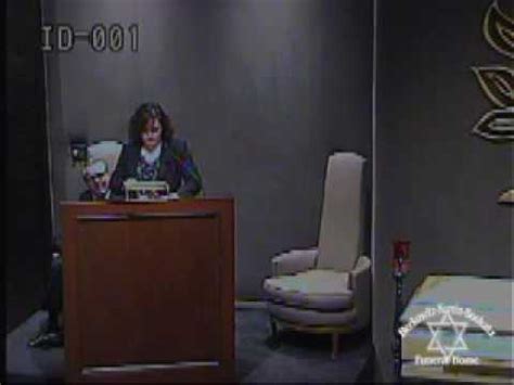 Steven Perry Funeral Service at Berkowitz-Kumin-Bookatz - YouTube