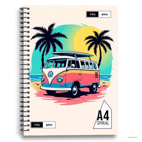 nRp Plus Spiral Notebook - 500 Pages, Ruled - A4 Size (29.7x21 cm ...