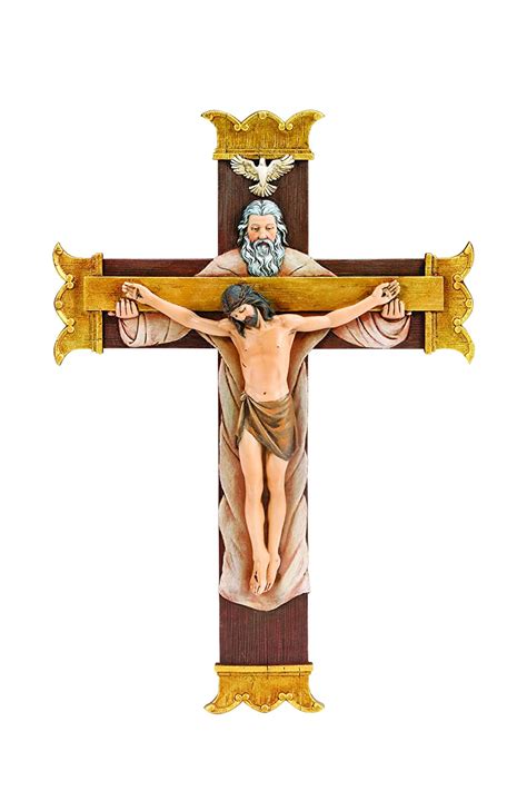 Roman Joseph's Studio Holy Trinity Corpus 7 x 10 Inch Resin Stone ...