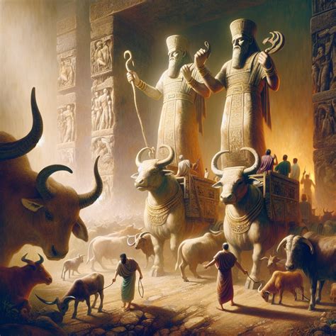 What does Isaiah 46:1 mean? | Bible Art