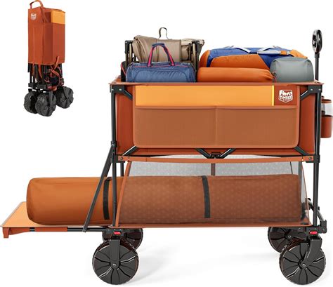 Amazon.com : TIMBER RIDGE 400L Large Capacity Folding Double Decker ...