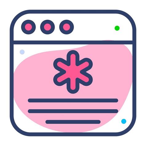 A unique design of medical website vector icon | Premium Vector