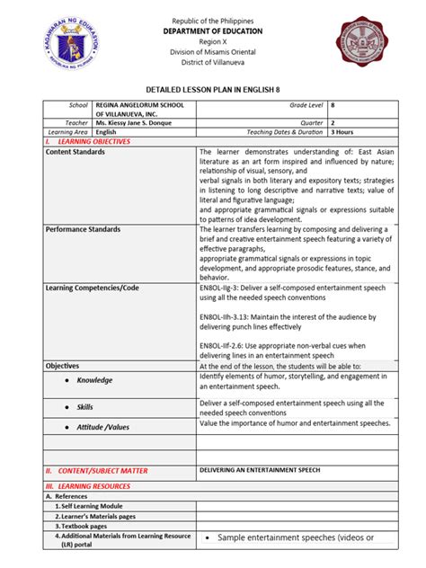 Image result for Simple Foreign Language Lesson Plan