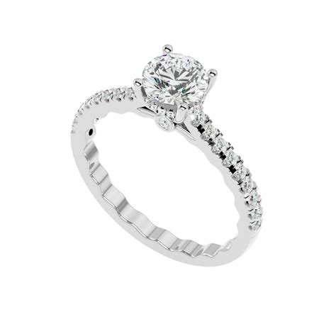 Buy Sencilla Moissanite Engagement Ring for Women | Cutiefy