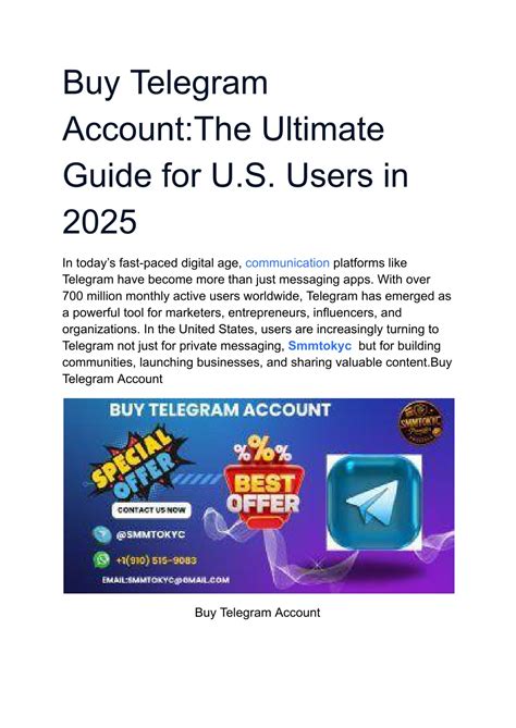 PPT - Buy Telegram Account_The Ultimate Guide for U PowerPoint ...