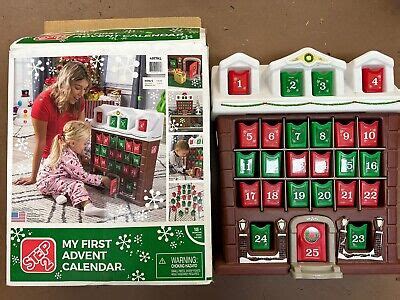 Step 2 Step2 My First Advent Calendar Christmas Countdown RARE VHTF ...