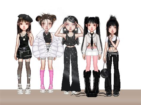 Everskies NewJeans Inspired Looks | Pakaian set, Gaya model pakaian ...