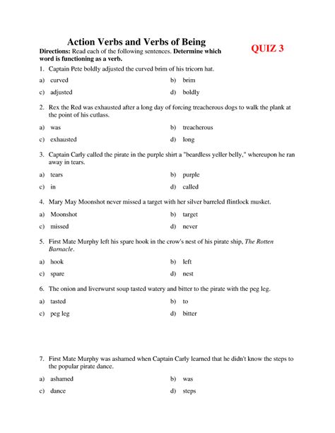 Verbs worksheet - Name of the teacher; Kim Mae Lee Ramirez - Action ...