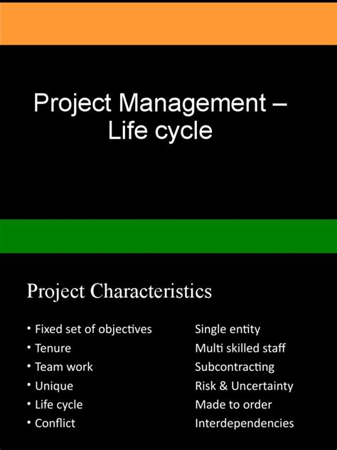 Project Management Life Cycle PDF 的图像结果