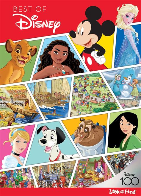Best of Disney Look and Find Activity Book – Celebrating 100 Years of ...