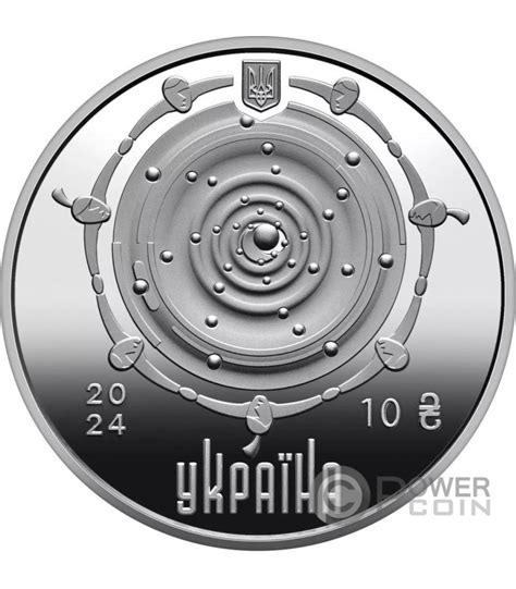 DROP OF LIFE Proof 1 Oz Монета Серебро 10 Гривна Украина 2024