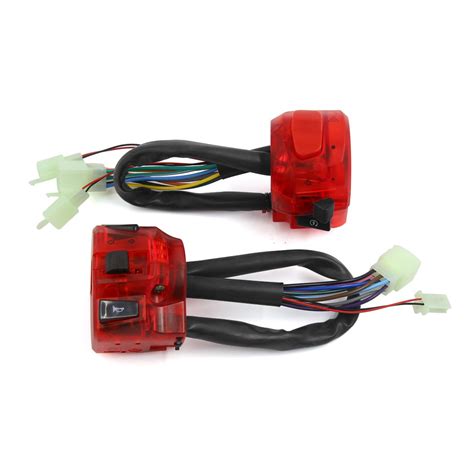 Generic Pair Red Starting Headlight Signal Light Combination Control ...