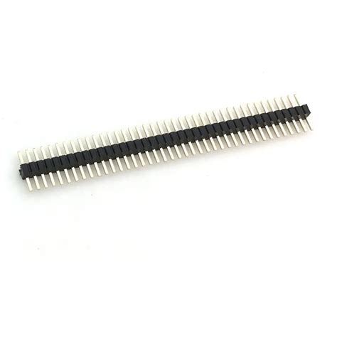 1.27mm 1×40 Pin Male Single Row Header Strip – GonaKart India