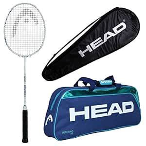 Buy HEAD Head Ignition 500 Badminton Racquet Set with Inferno 50 Green ...