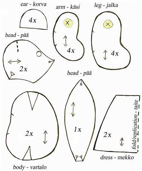 Printable Bear Pattern 的图像结果