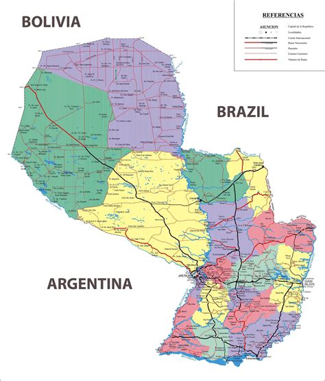 Maps of Paraguay | Map Library | Maps of the World
