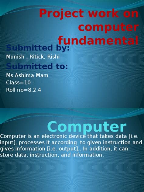 How to Do Computer Project Work 的图像结果