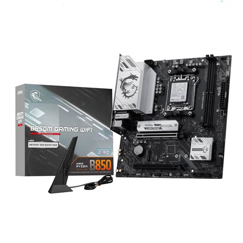 Amazon.in: Buy MSI B850M Gaming WiFi Motherboard, mATX - Supports AMD ...