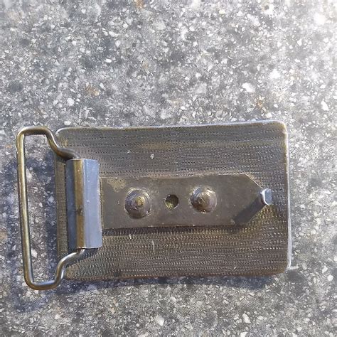 Vintage Bicentennial Usa Belt Buckle - Gem