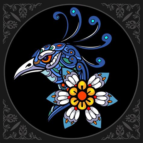 Angry Peacock Sticker – Myindianthings