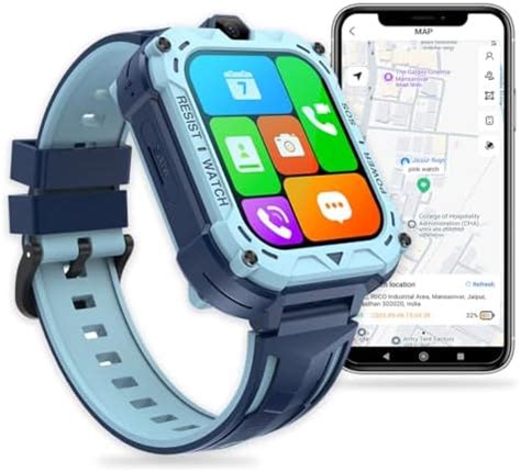 Pebble Junior 4G Kids Smartwatch | GPS Safety Tracking, Parental ...