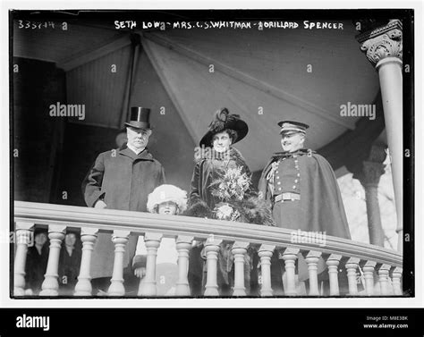 A historical portrait of Seth Low, Mrs. C.S. Whitman, and Lorillard ...