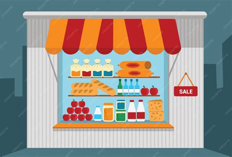 Samll Shop Vector Image 的图像结果