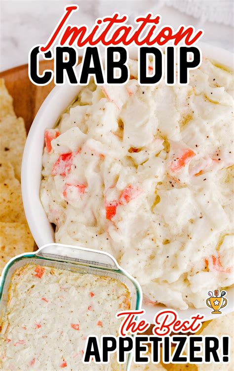 Imitation Crab Dip | Appetizer | The Best Blog Recipes