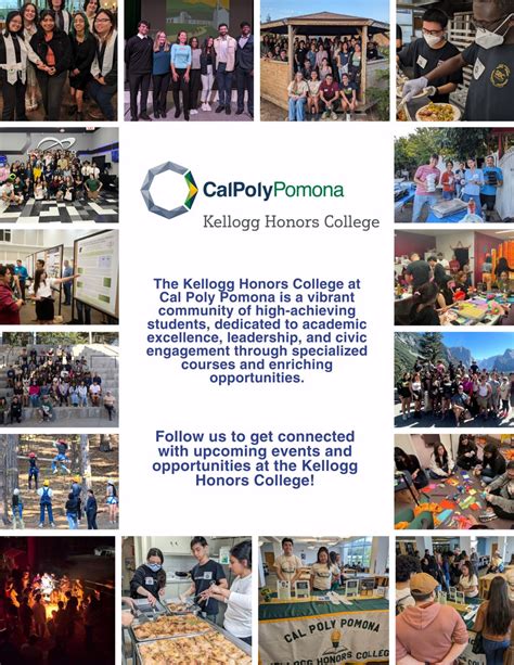 Follow the Kellogg Honors College - Cal Poly Pomona today and get the ...