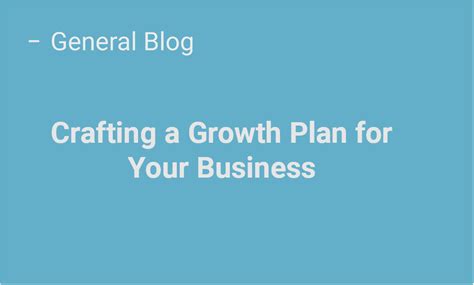 Image result for Business Growth Plan Example