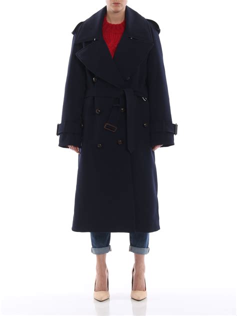 Burberry Mens Blue Trench Coat - Tradingbasis