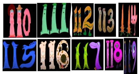 Image result for Number Creatures 119