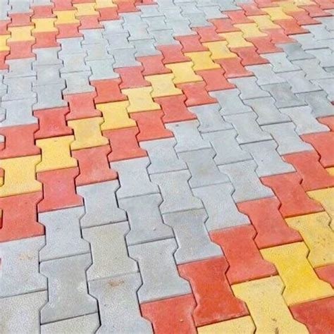Concrete Paver Block - Trilok Precast Zig Zag Paver Block Manufacturer ...