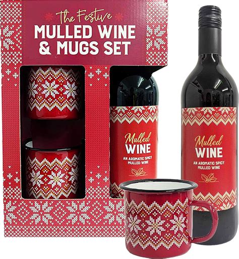 Mulled Red Wine Gift Set for Couples Gifts - Aromatic Spicy Mulled Wine ...