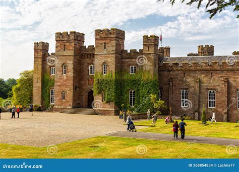 The Scone Palace, Scotland editorial stock image. Image of georgian ...