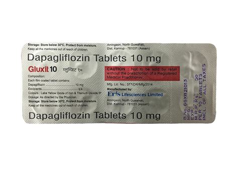 Gluxit 10 - Strip of 10 Tablets : Amazon.in: Health & Personal Care