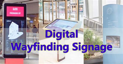 Digital Wayfinding Signage 的图像结果