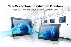 FPM-200/200W, FPM-100W Series Monitors - Advantech | DigiKey