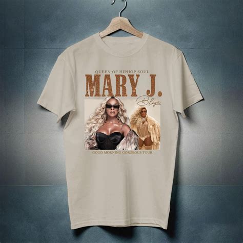 Mary J Blige Shirt, Mary J. Blige Good Morning Gorgeous Tour Shirt ...