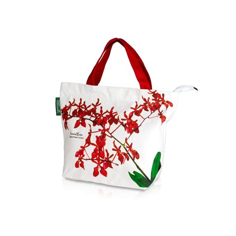 Renanthera Lunch Bag – Singapore Botanic Gardens Gardens Shop
