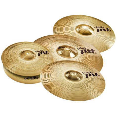 Paiste PST3 Universal Set (14/18/20) + Crash 16" 63USET – Music ...