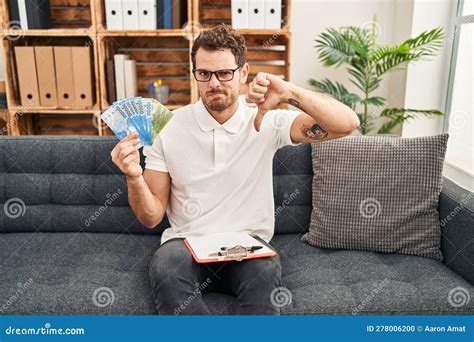 Young Hispanic Man Working on Couple Therapy at Consultation Office ...