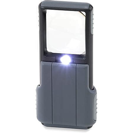 Carson® 5x MiniBrite LED Lighted Slide-Out Aspheric Magnifier with ...