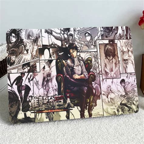 Replix Captain Levi Attack On Titan Anime Vinyl Laptop Skin with Free ...