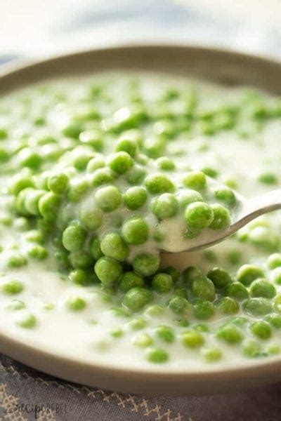 Easy Creamed Peas Recipe - Julie's Eats & Treats