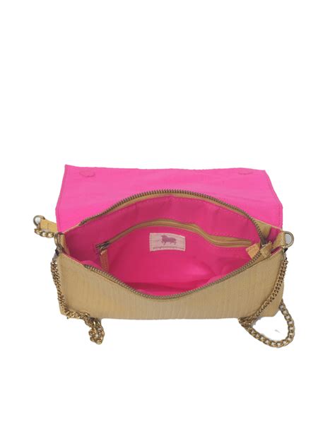 Gold Phulwari Clutch – Pure Ghee Designs