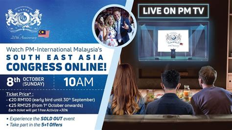 20th Anniversary SEA Congress - LIVE on PM TV, Mitec, Ulu Kelang, 8 ...