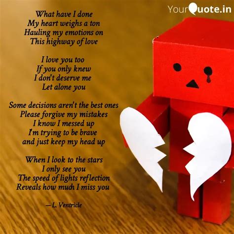 What have I done My heart... | Quotes & Writings by Daniel Cochran ...