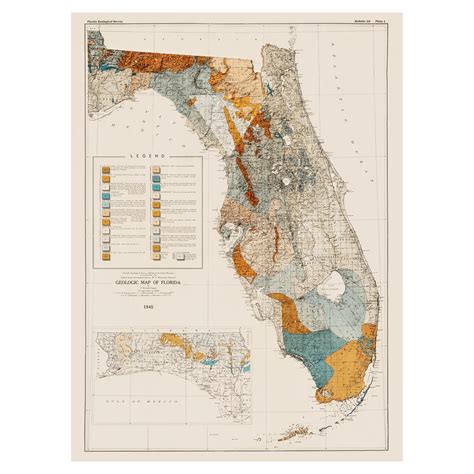 Florida Geologic Map Gis File Rising Seas And Flowing Rivers | Chapter