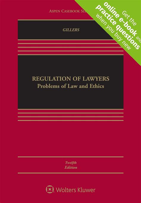 Buy Regulation of Lawyers: Problems of Law and Ethics (Aspen Casebook ...